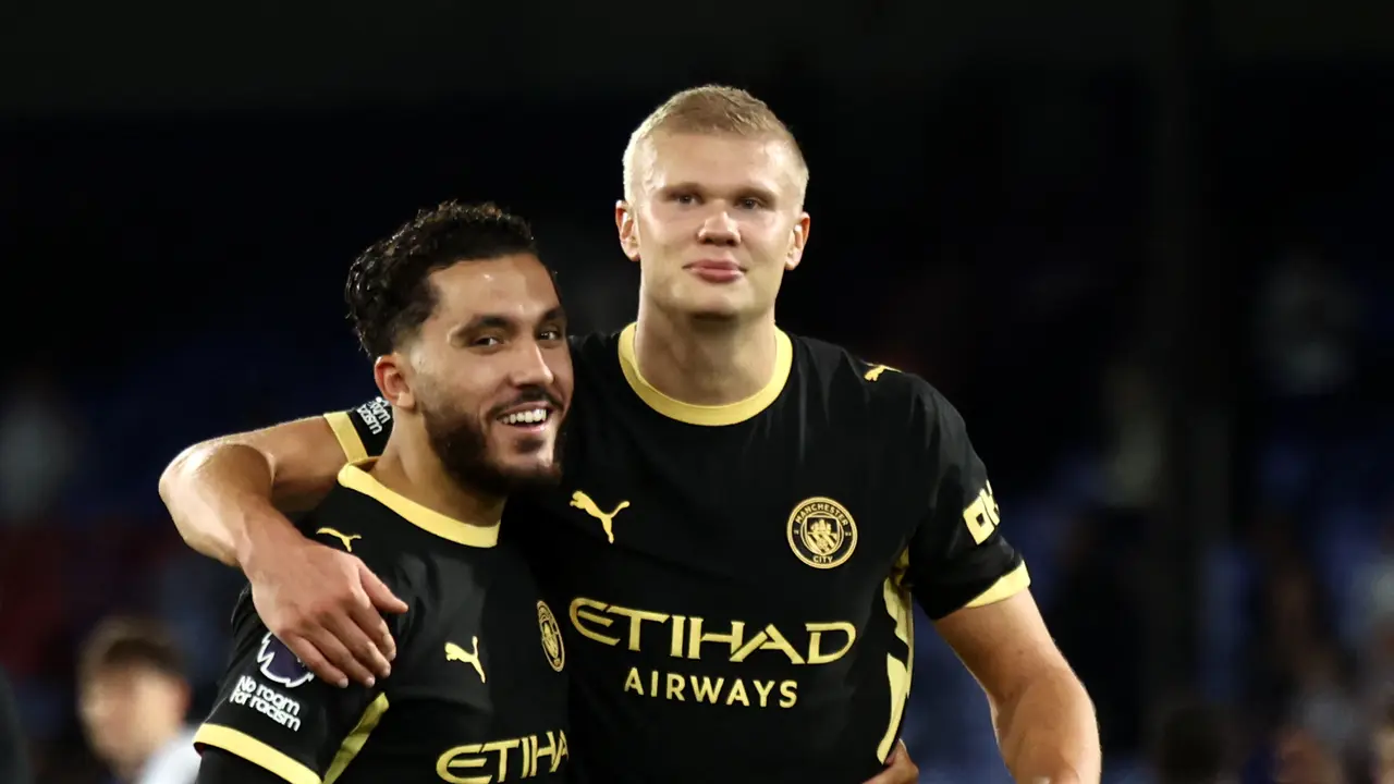 Hasil Liga Inggris: Erling Haaland dan Rayan Cherki Cetak Brace, Man City Mengamuk di Markas Crystal Palace