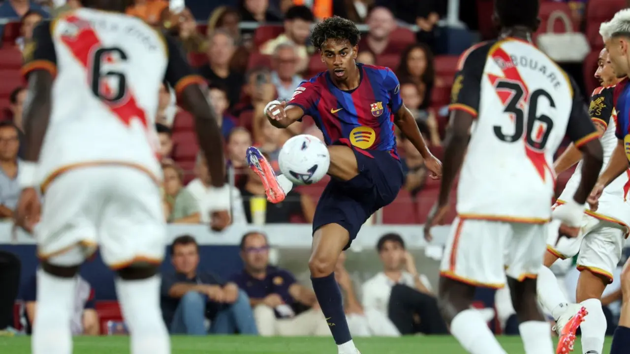 Hasil Liga Spanyol: Barcelona Tundukkan Rayo Vallecano, Lamine Yamal dan Raphinha Cetak Gol
